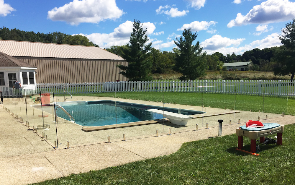 glass pool fencing aquaview